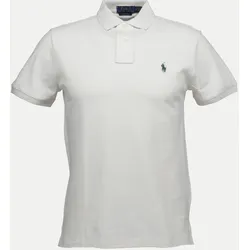 Poloshirt in Piqué Qualität Weiß S