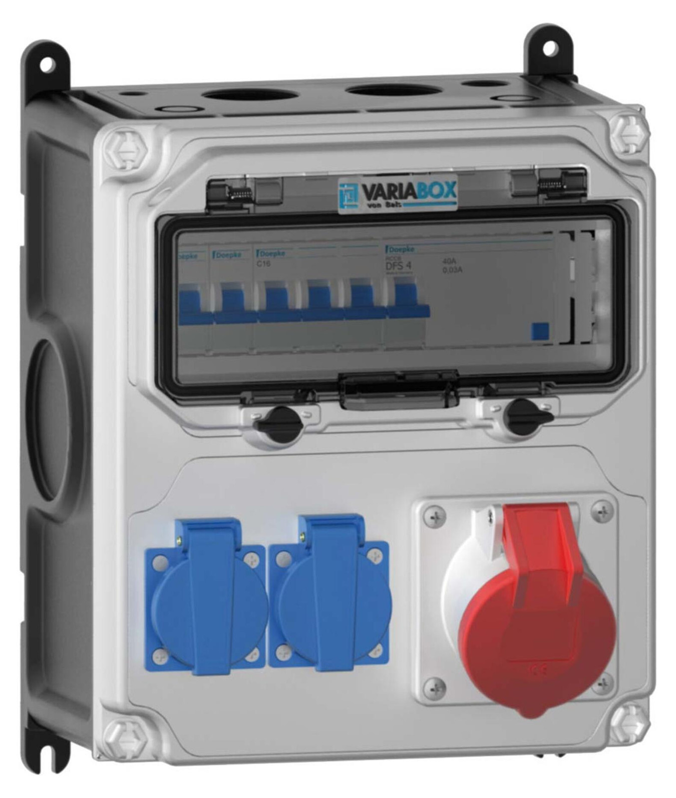 Bals stopcontactcombinatie VARIABOX -M 89010