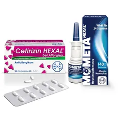 Cetirizin HEXAL + MometaHEXAL Spray 1 Set