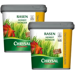 Chrysal Herbstrasendünger 10 kg - Herbst Rasendünger für 400 m2
