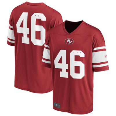 Footballtrikot FANATICS "Fanatics Trikot San Francisco 49ers Foundation Supporters", Herren, Gr. S, rot, 100% Polyester, Trikots