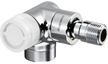 OV Vanne thermostatique E 1/2 coin gauche chromé ; Oventrop (1163452)