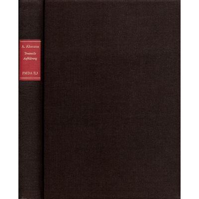 Forschungen und Materialien zur deutschen Aufklärung / Die trostvolle Aufklärung, Gebundene Ausgabe von Alexander Altmann, Frommann-holzboog,