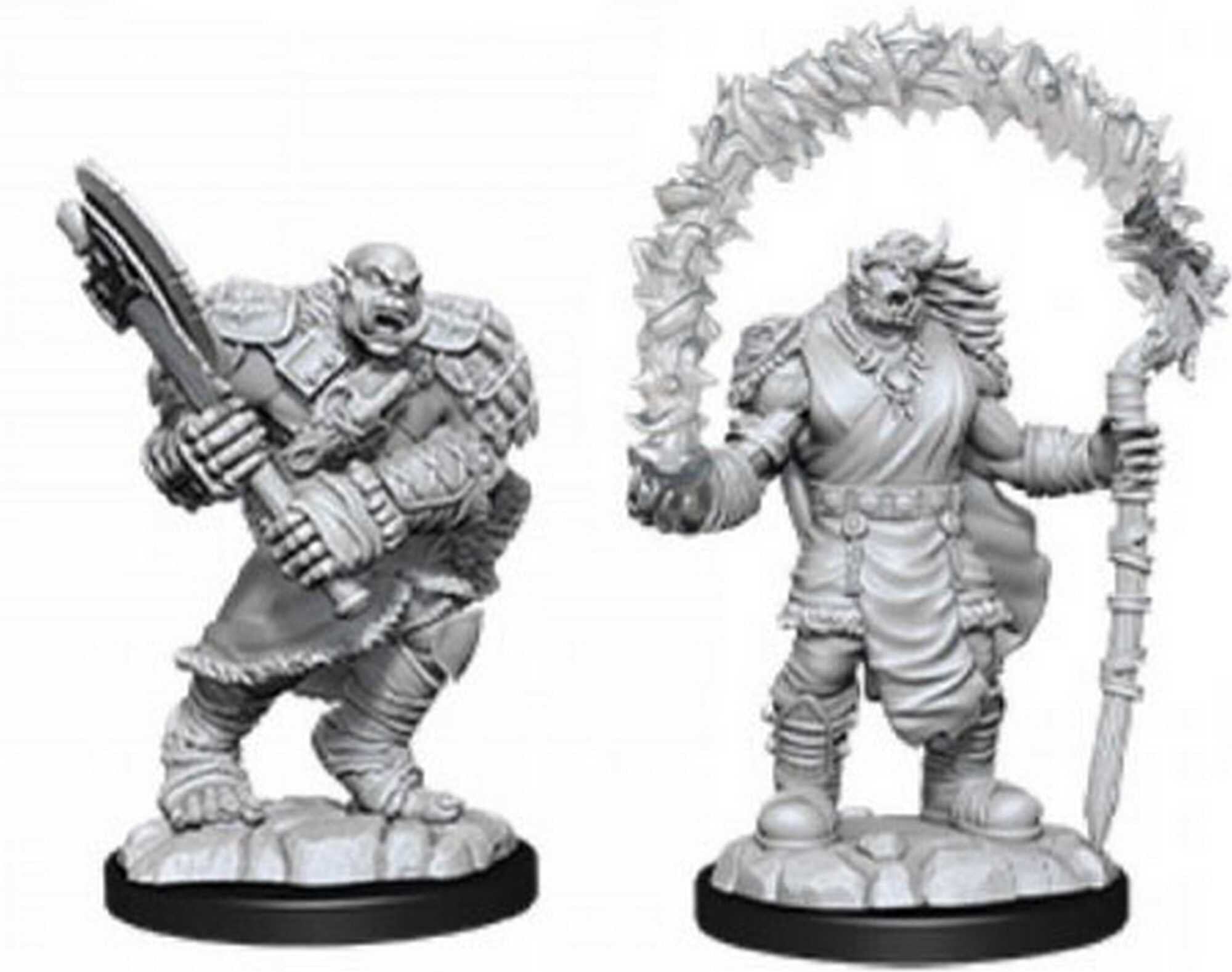 Wiz Kids LLC D;D Nolzur's Marvelous Miniatures: Orc Adventurers, Unpainted, Pre-Primed, for Tabletop Gaming