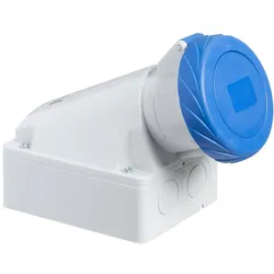 Schneider Electric 83167 Wandsteckdose, 32A, 3p+E, 200-250 V AC, IP67