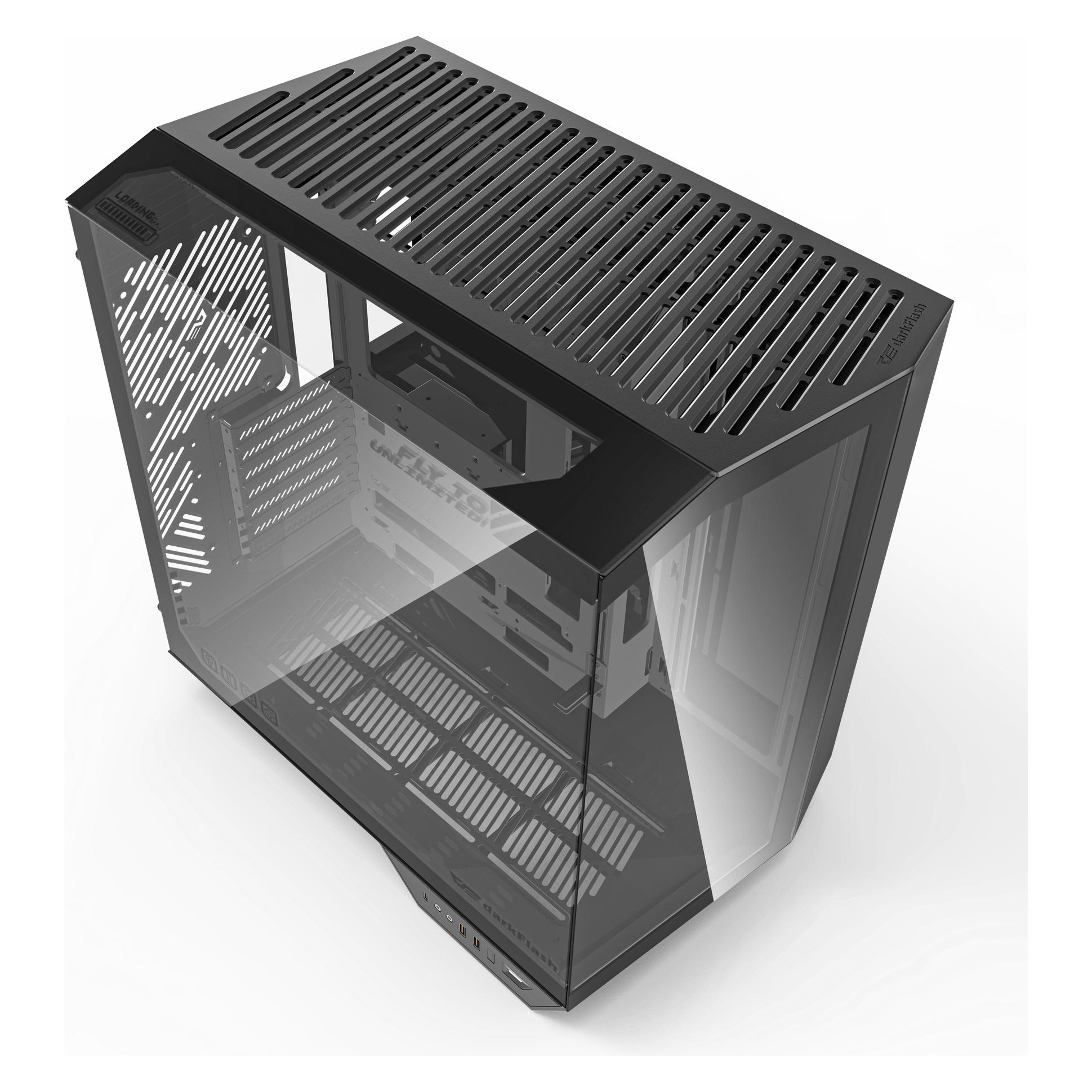 Darkflash Tech DY470 (ATX, ITX) (DY470 Black)