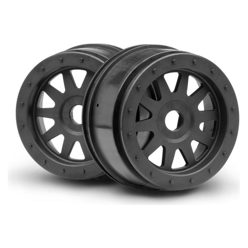 HPI Super 5SC 57.TR-10 GLUE-LOCK WHEEL GUNMETAL (120x60mm/2pcs (108323)