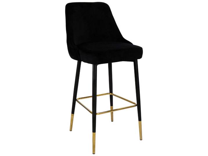 Kayoom Barhocker, Schwarz, Metall, 53x110x57 cm, Bsci, Esszimmer, Barmöbel, Barhocker