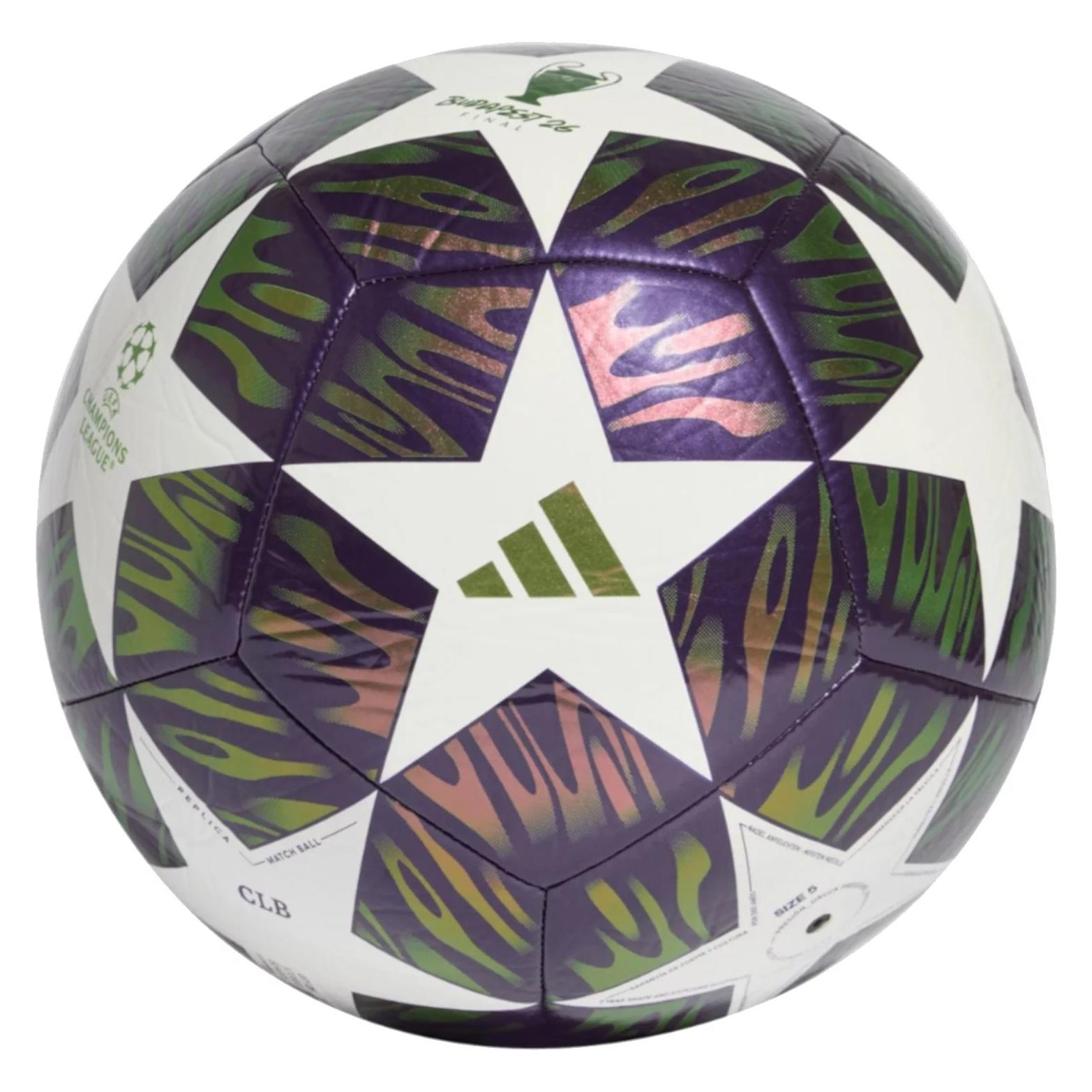 Adidas - UEFA Champions League Football Size 5 - Violet (5) (KT0658)