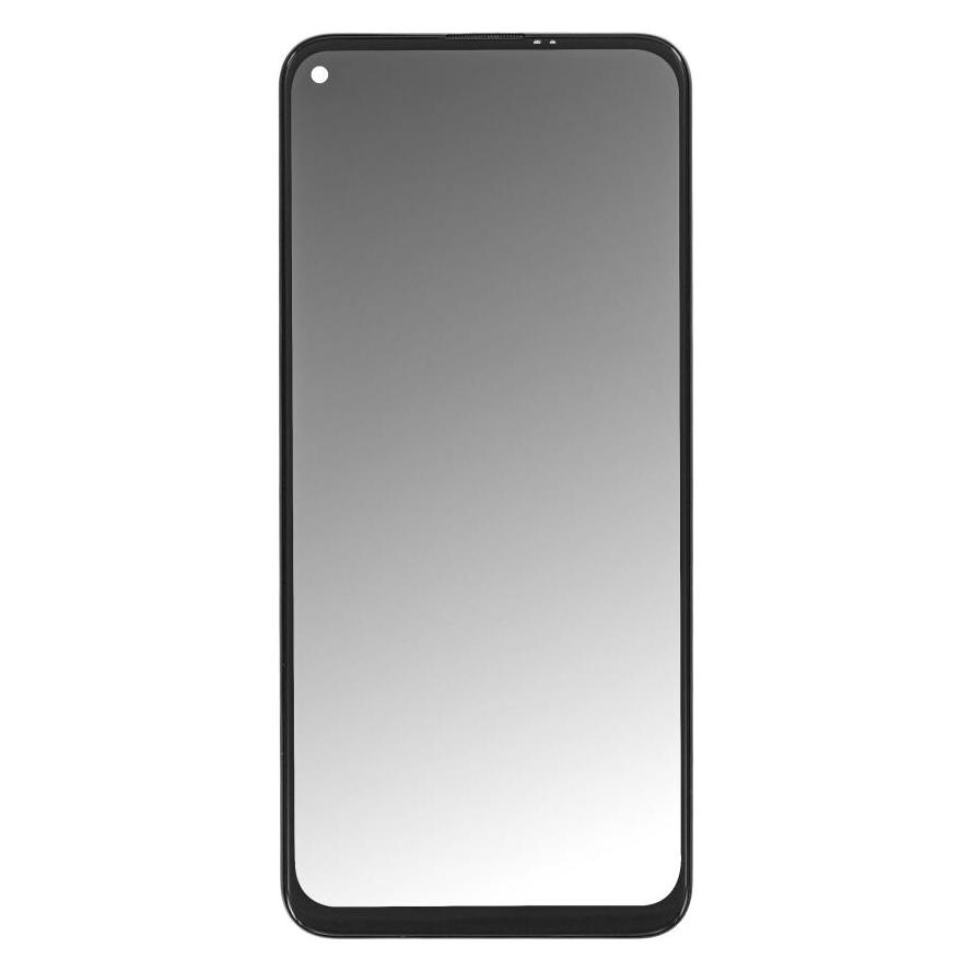 OEM Display-Einheit + Rahmen für OPPO A73 5G schwarz (Display, Oppo A73 5G) (25435777)