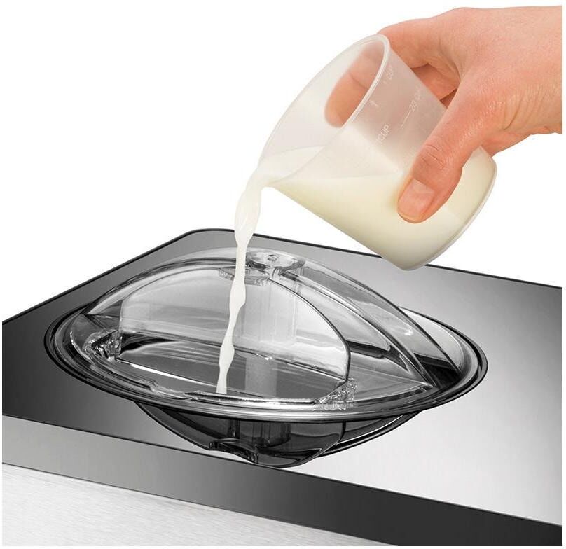 UNOLD Eismaschine "»Gusto 2 l«", silber (silberfarben), Eismaschinen, Eismaschine silberfarben Einheitsgröße