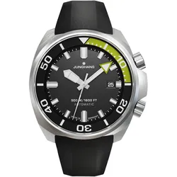 Junghans Aquaris Diver, Automatik, Grün, Taucheruhr, 46 mm, 50 bar Herrenuhr 27/4267.44