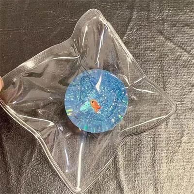 The Handy Homestead Ocean Planet Goldfish Squishy Fidget Toy Stress Relief Sensory Keychain Gift 1 Pack