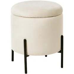 POUF Hellbeige Wenona