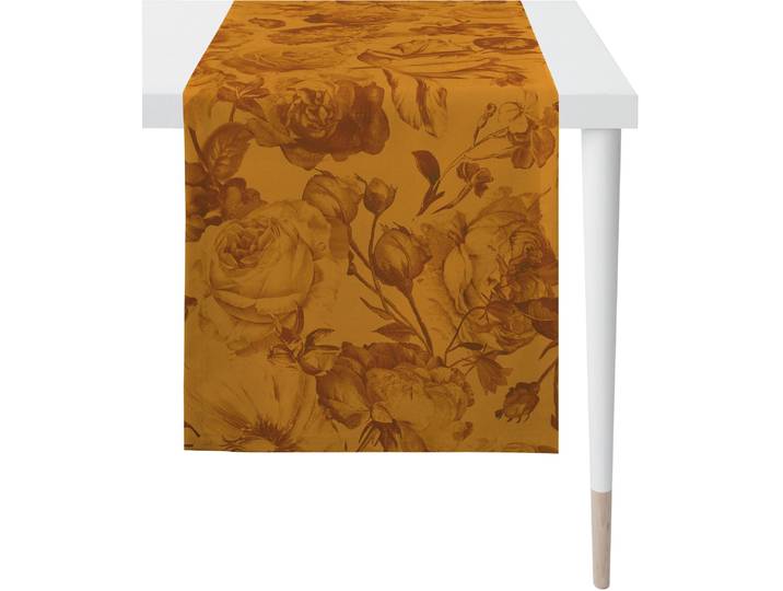 Tischläufer APELT 5255 HERBSTZEIT, Herbstdeko, Herbst , braun, B:48cm L:140cm, Baumwolle, Tischdecken, Tischläufer, Digitaldruck