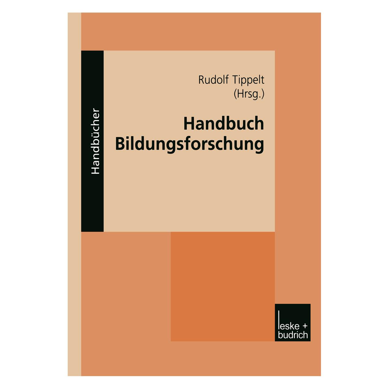 VS Handbuch Bildungsforschung (Deutsch, Softcover, Rudolf Tippelt) (35127985)