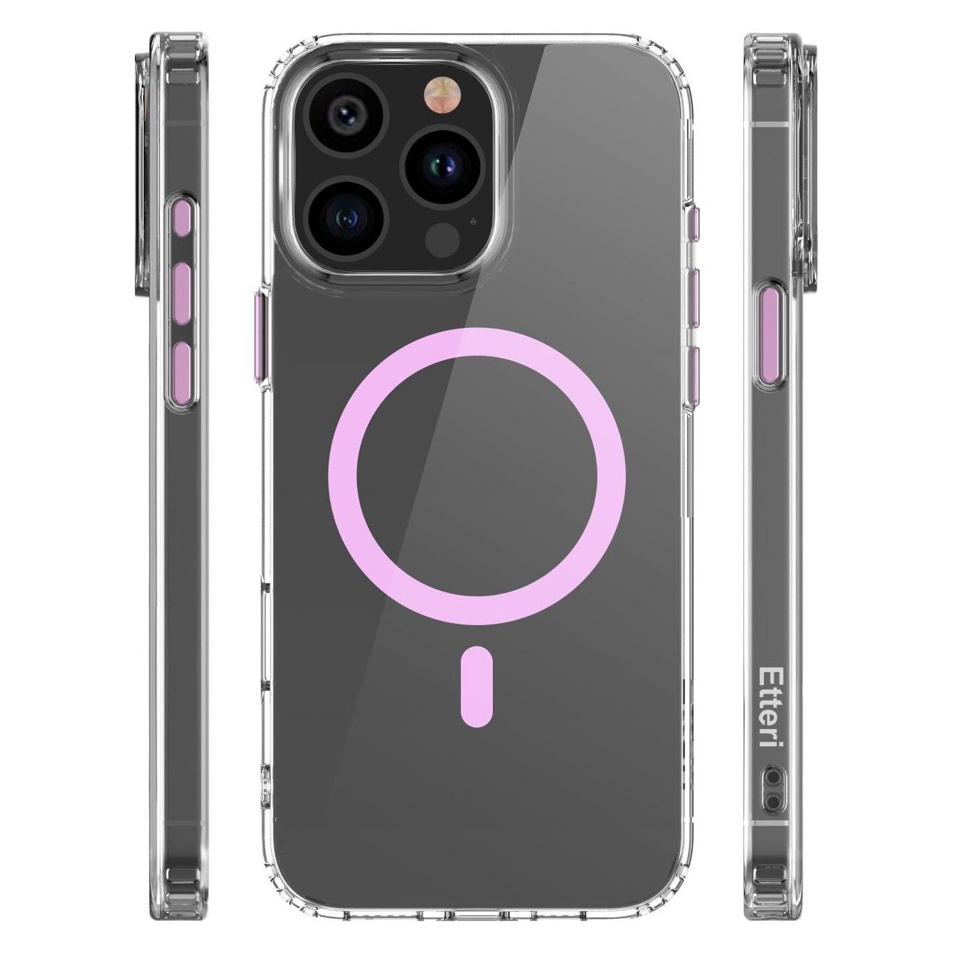 Etteri Color Mag case for iPhone 15 Pro 6,1" pink (Apple iPhone 15 Pro) (54753253)