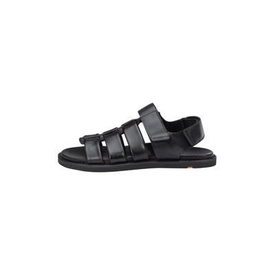Sandale LLOYD "EMORY", Herren, Gr. 46, schwarz, Leder, unifarben, Schuhe Sandale, mit klassischem Design