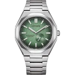 Citizen Super Titanium Automatik Super Titanium™" NK5020-58X" - grün,silberfarben - 40mm