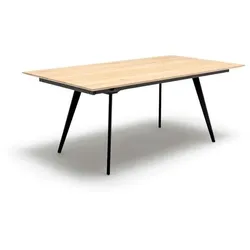 Gutekunst - Die Möbelkollektion Esstisch Orbit 220 x 100 cm Holz Eiche Bianco