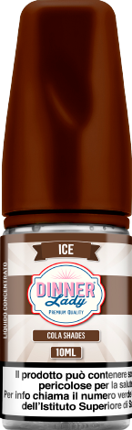 Dinner Lady Cola Shades Ice Aroma Mini Shot 10ml Cola Limone Ghiaccio