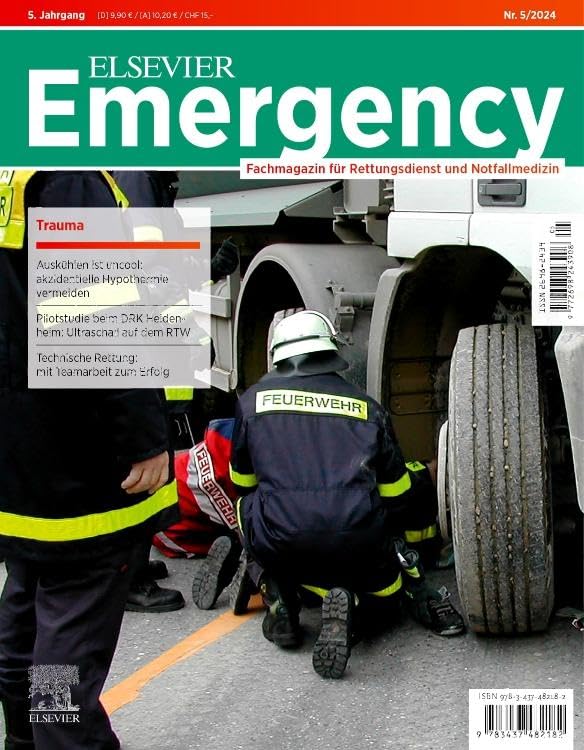 ELSEVIER Emergency. Trauma. 5/2024: Fachmagazin für Rettungsdienst und Notfallmedizin - Preis vom 18.10.2026 19:22:15 h