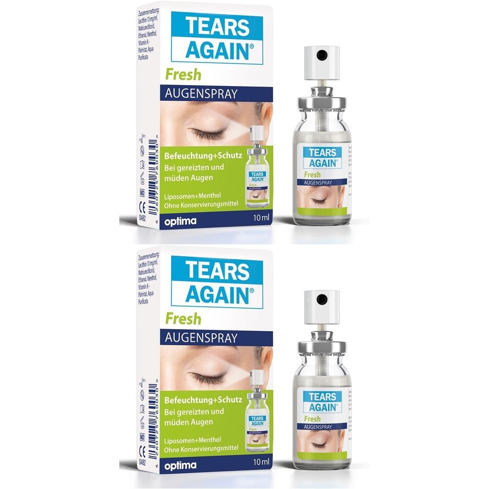 Tears Again Fresh Augenspray 2x 2x1x10 ml Spray