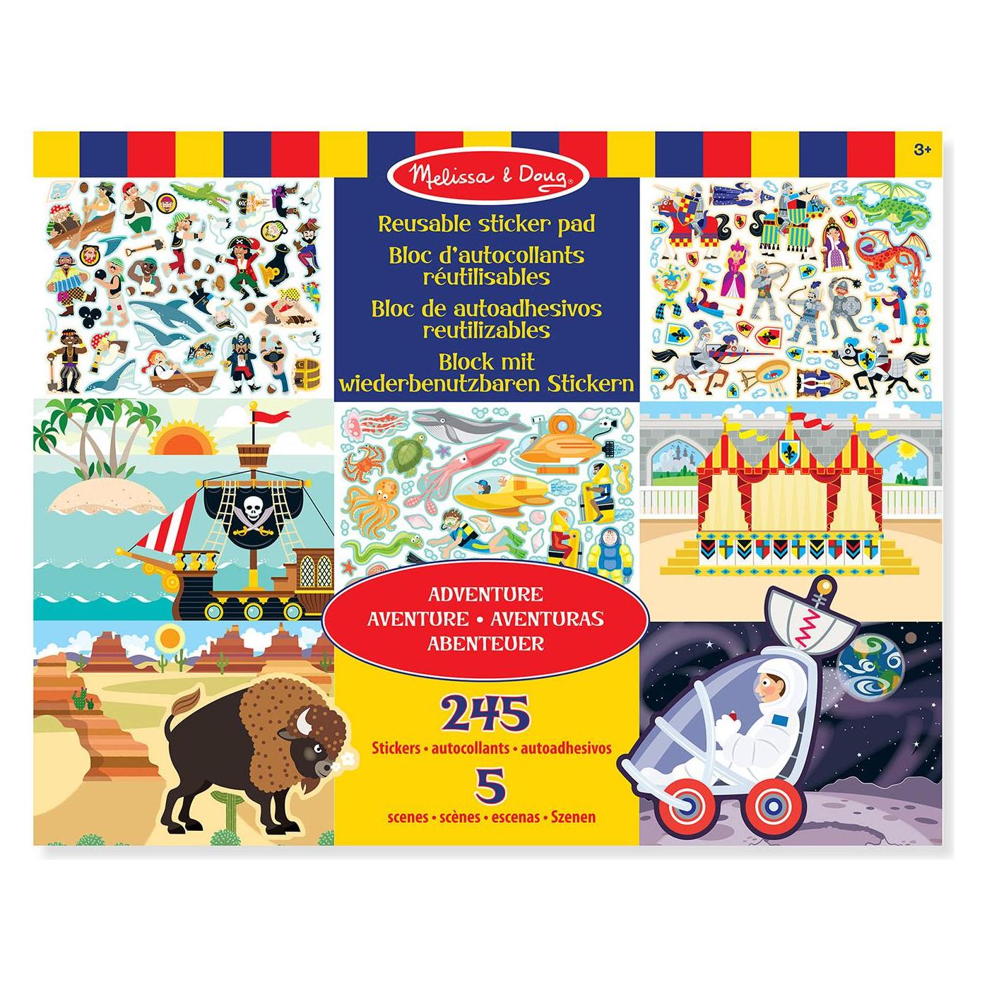 Melissa & Doug M&D Reusable Sticker Pad (6074554)