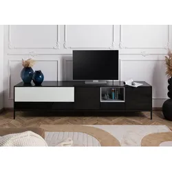 TV-Board Mango 240x45x55 dunkelgrau geölt CHICAGO #203