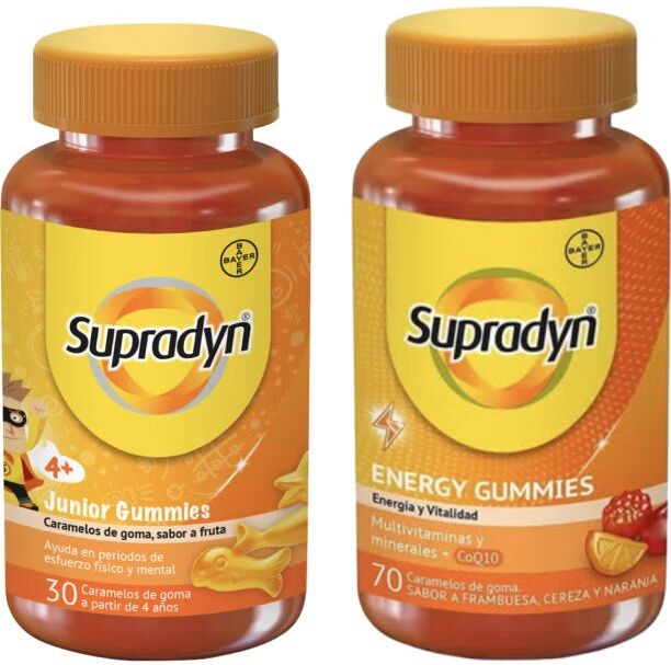Supradyn Pack Familiar Junior Gummmies + Gummies Adulto
