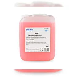 Plock GmbH Seifencreme Funny - 1 x 5 L - pH-hautneutral - dermatologisch geprüft - Seife