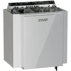 Harvia QUBIC COMBI Steel Saunaofen mit Verdampfer ohne Steuerung,6,0 kW Leistung