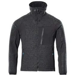 MASCOT Strickjacke mit Reißverschluss ADVANCED Schwarz 3XL - 17105-309-09-3XL - Schwarz
