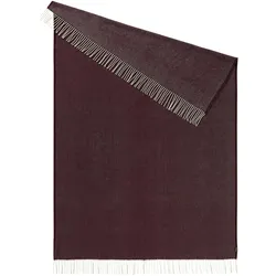 benuta Finest Decke Victoria Bordeaux 130x180 cm - Moderner Kurzflor-Teppich für Wohnzimmer