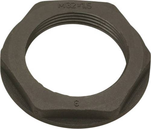 Helukabel 98170 KMK-PA Gegenmutter mit Bund M63 Polyamid Schwarz (RAL 9005)