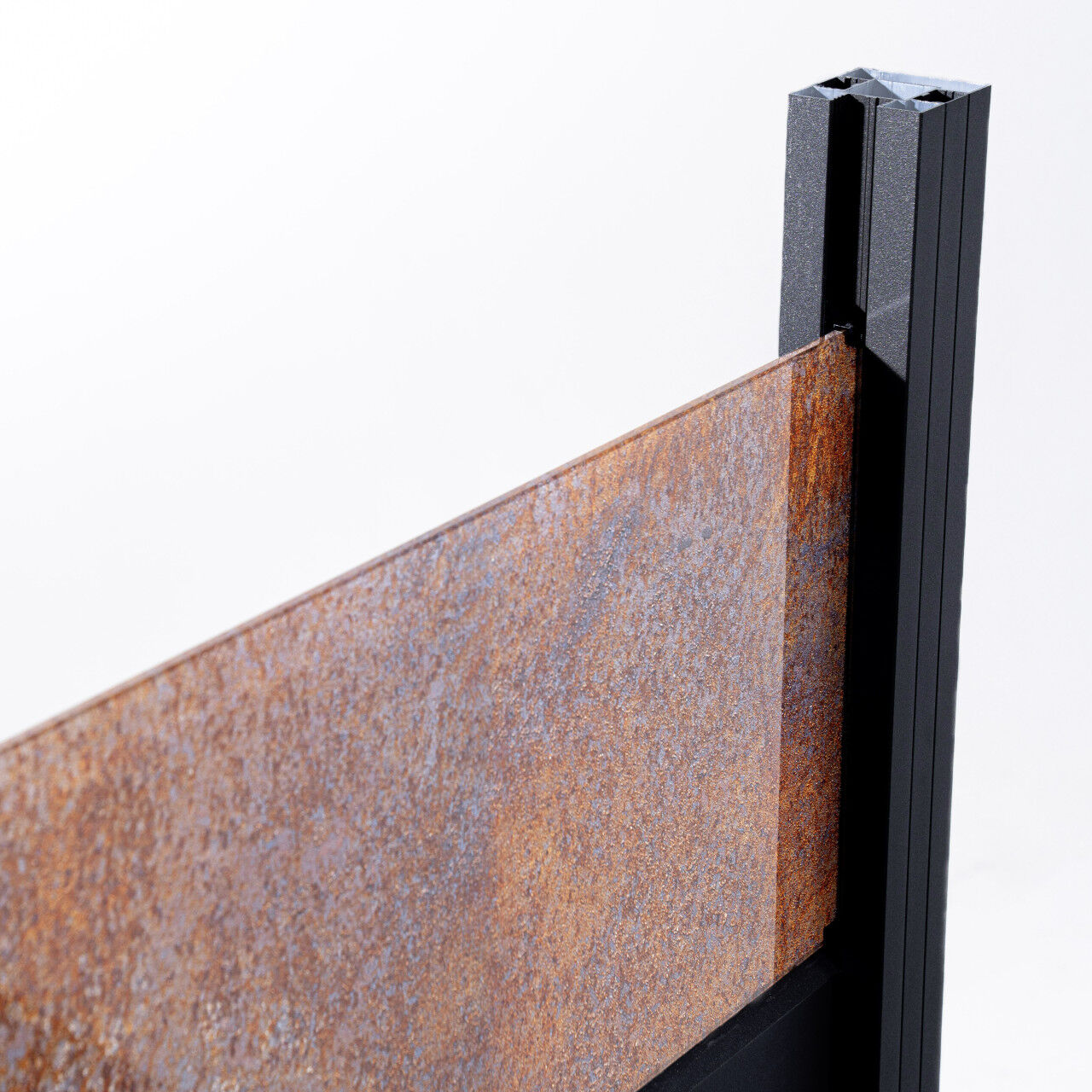 Ambiente Alu-Zaun Erweiterungsset Rhombus MINI 187 x 184,2 cm anthrazit