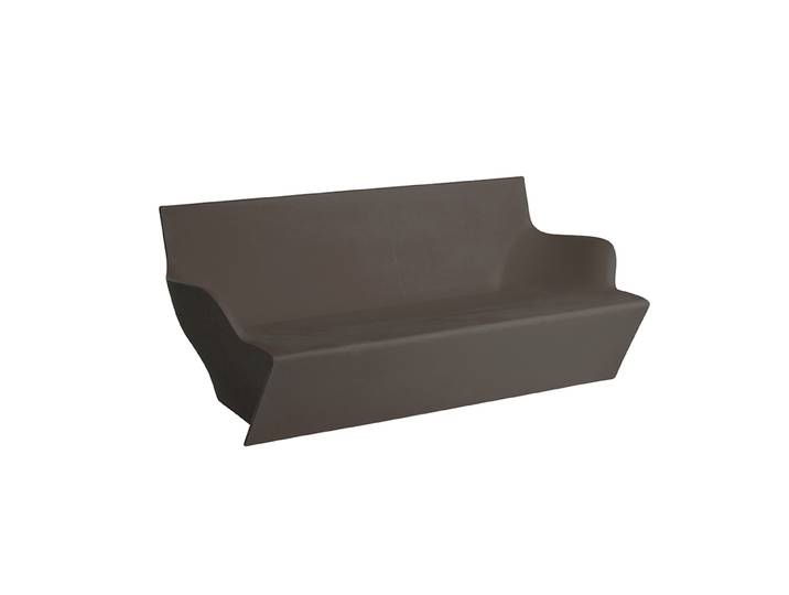 SLIDE canapé pour extérieur KAMI YON (Chocolat / Gris - Polyéthylène)