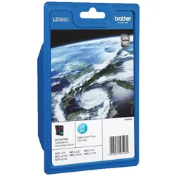 Brother Original LC-985C Druckerpatrone cyan 260 Seiten (LC985C)