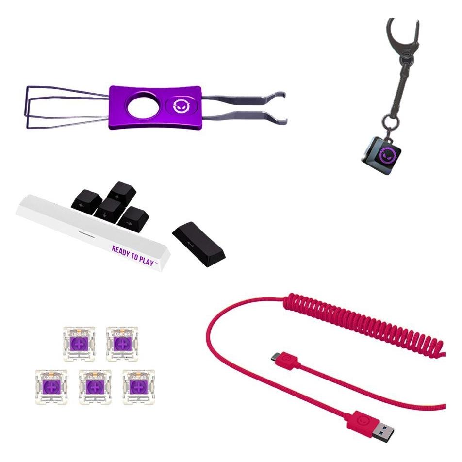 Lorgar KBP70TKLW gaming toetsenbord (Eng. Int., Kabelgebunden, Kabellos) (LRG-KBP70TKLW-BK-US)