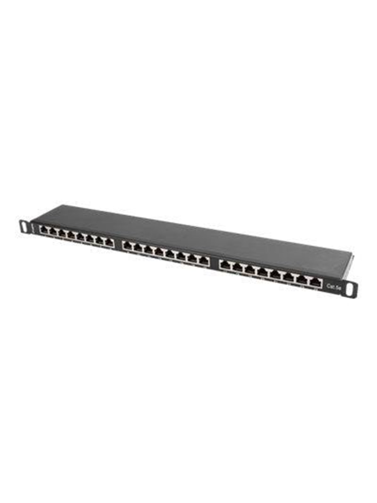 Lanberg PPS5-0024-B - patch panel - 0.5U - 19"