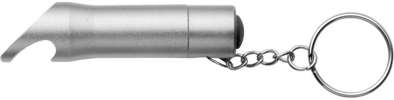 Lampe torche publicitaire de poche Carla argenté