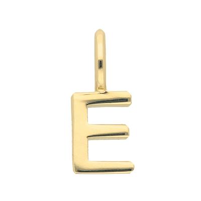 Buchstabenanhänger ADELIA´S "Damen & Herren 333 Gold Buchstabenanhänger E", gold, Schmuckanhänger, Damen, Gelbgold 333 Gold, Gelbgold 333, Gold, für Damen & Herren