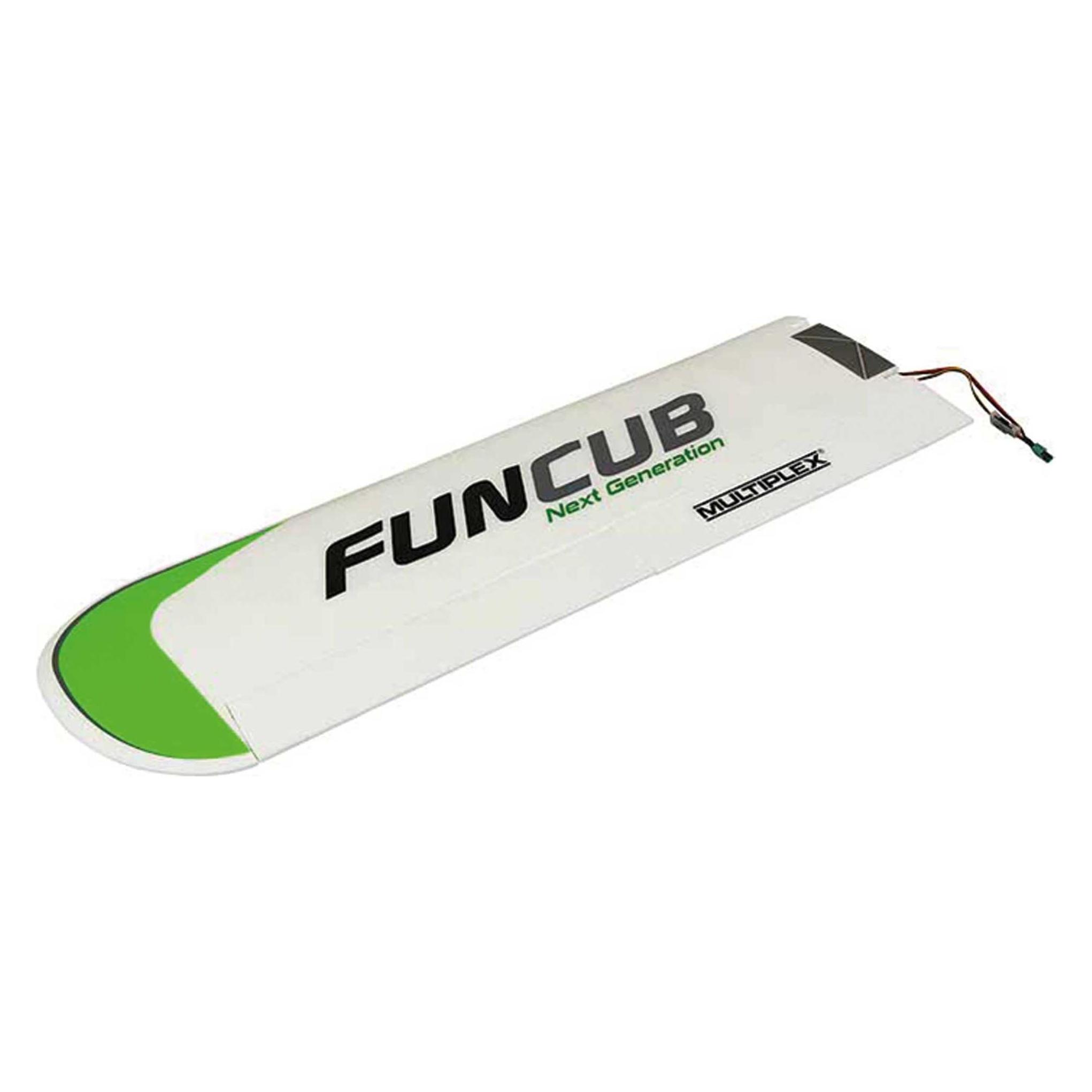 Multiplex Tragfläche Links Funcub Ng Rr (M.Rc U. Dekor Grün) (1-01435)