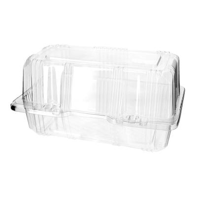 MONOUSO - Klappbox PET für Gebäck 18x9,5x10cm (220 Stück)