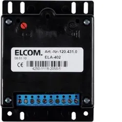 Elcom 1204310 ELA-402 Türlautsprecher Einbau 1+n schwarz