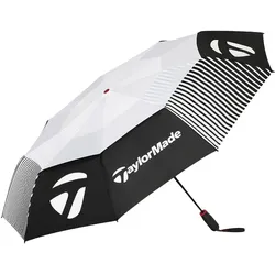 TaylorMade Golfschirm Compact Auto, weiss/schwarz