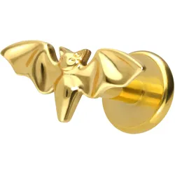 Titan Labret mit Innengewinde FLEDERMAUS