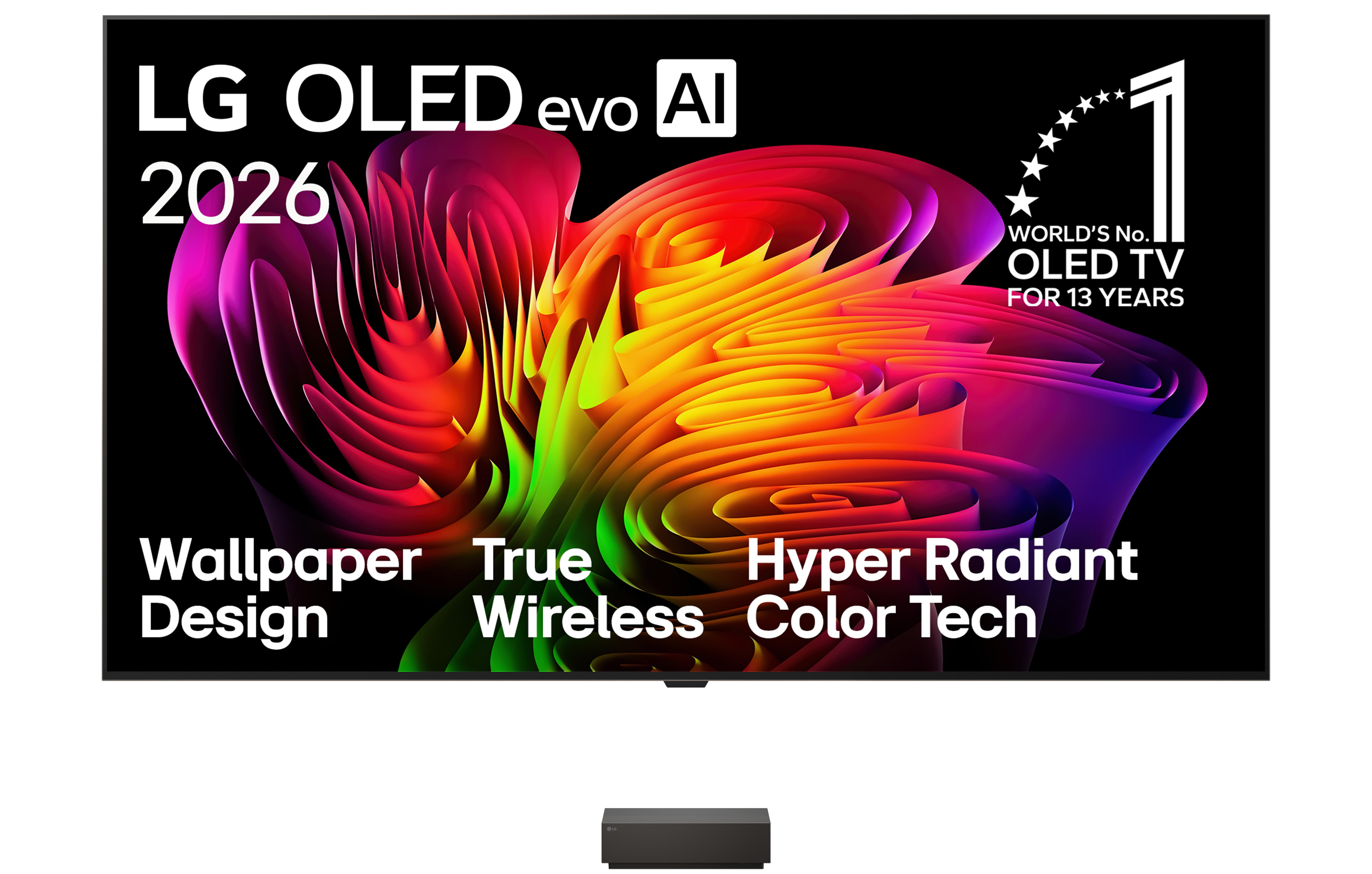 LG OLED77W69LA, 195,6 cm (77"), 3840 x 2160 Pixel, OLED, Smart-TV, WLAN, Schwarz