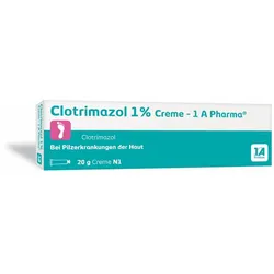 Clotrimazol 1% Creme - 1 A Pharma 20 G