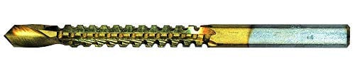 C.K T3193T HSS Metaal-freesboor 6 mm TiN Cilinderschacht, 2 stuks, zwart